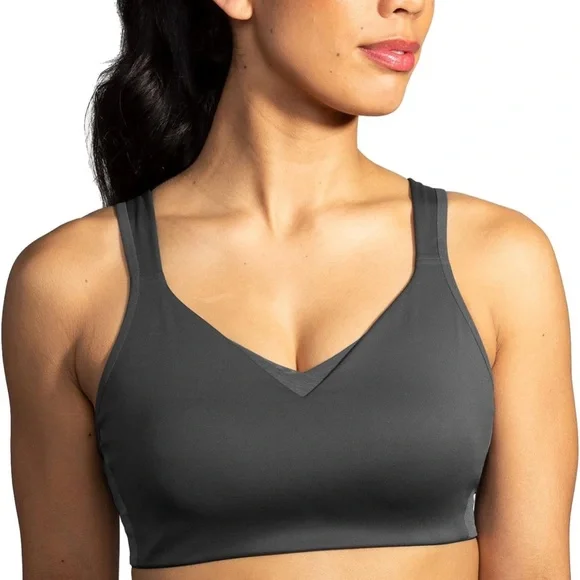 NWOT Elegant Black Sports Bra - Picture 1 of 8